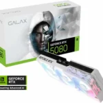 כרטיס מסך GALAX NVIDIA GeForce RTX5080 16GB GDDR7 – 1 Click OC – White לבן – לא במלאי!
